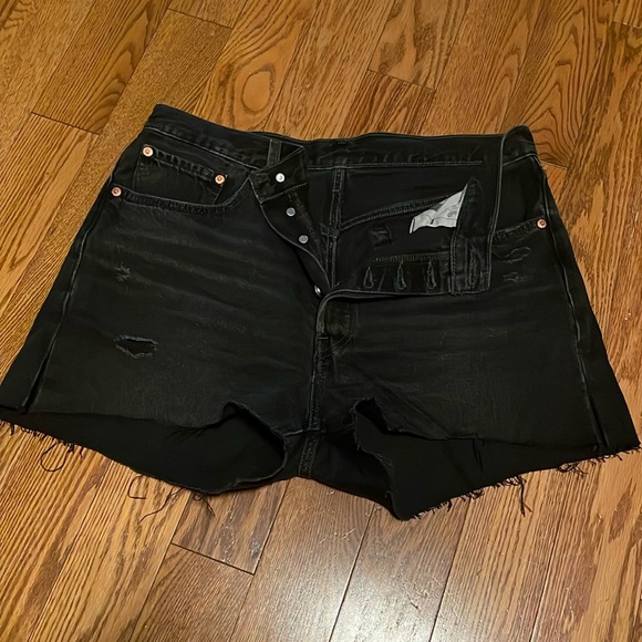 Levi's Pants - Levi’s black cut off shorts